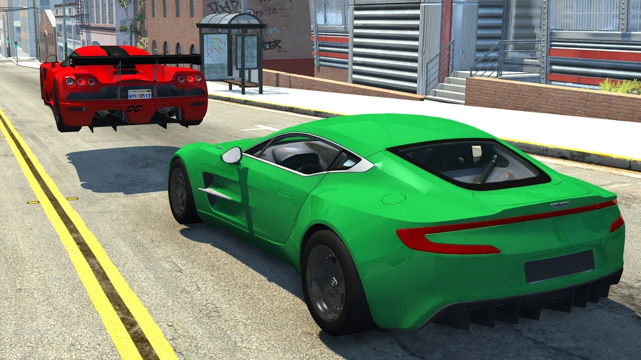 High Speed Jumps&Crashes #24 - BeamNG Drive