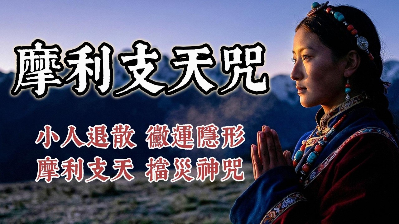 🐴 馬年奔波最強護身符！聽這首《摩利支天神咒》：出差出行逢凶化吉｜災禍隱形退散 走到哪順到哪