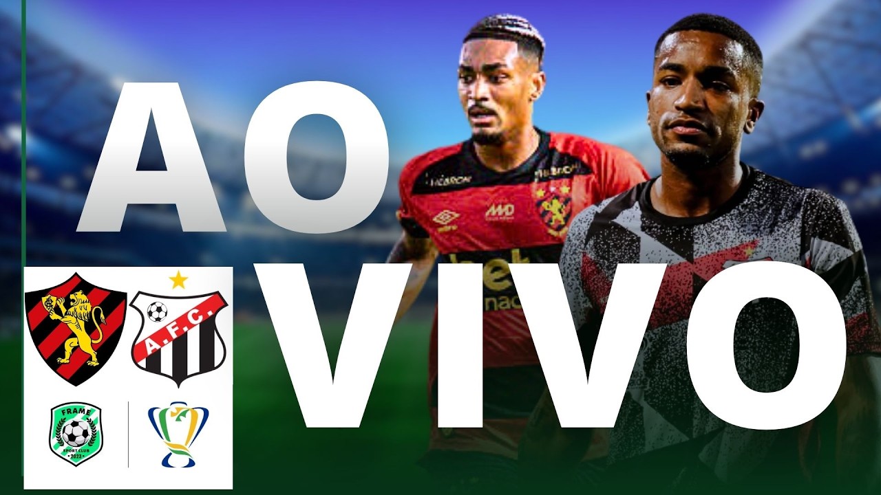 🔴AO VIVO - SPORT X ANÁPOLIS - COPA DO BRASIL 12/03/2026