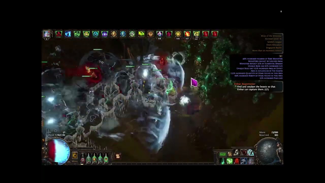 POE 3.25 | 10L Dark Reaper Vs Minotaur