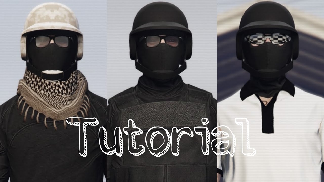 ☆ GTA 5 Online | 3 Basic Base Male Outfit Components Tutorial (Freemode/Tryhard) (Ps4/Ps5/Xbox1)