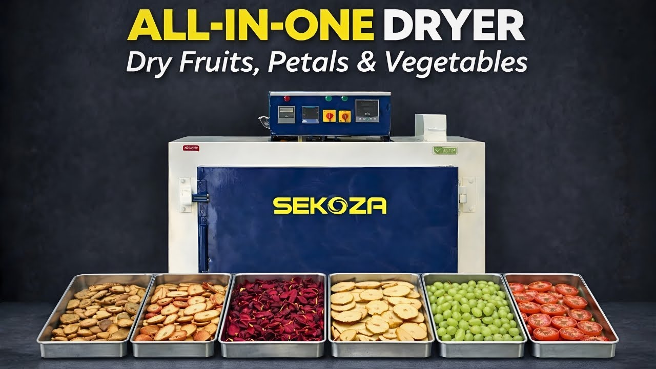 All-in-One Sekoza Dryer Machine | Price, Features, Demo & More