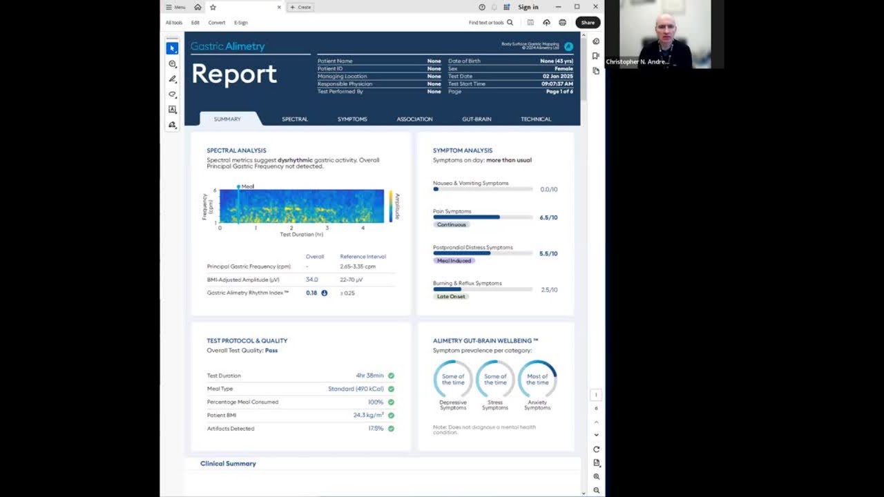 Report Interpretation with Prof. Chris Andrews - Dysrhythmic Phenotype