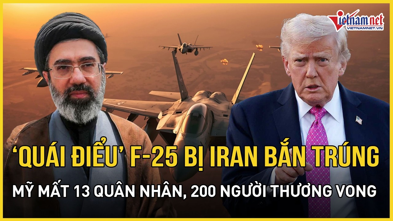 Siêu tiêm kích tàng hình F-35 lần đầu bị bắn trúng bởi Iran, Mỹ hứng thiệt hại nặng giữa chiến dịch