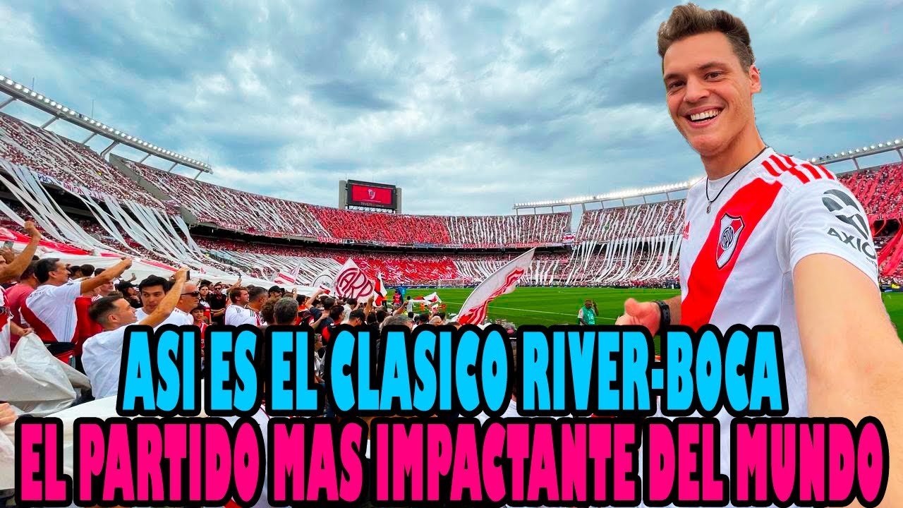 Asi es el SUPERCLÁSICO RIVER-BOCA en el estadio MONUMENTAL | La PASIÓN MÁS GRANDE DEL MUNDO