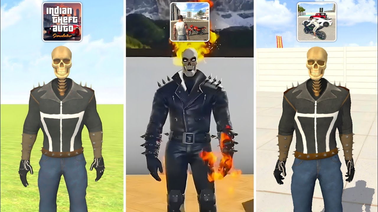 Ghost Rider in All Indian GTA Games 😱🔥 | Which Ghost Rider is Best