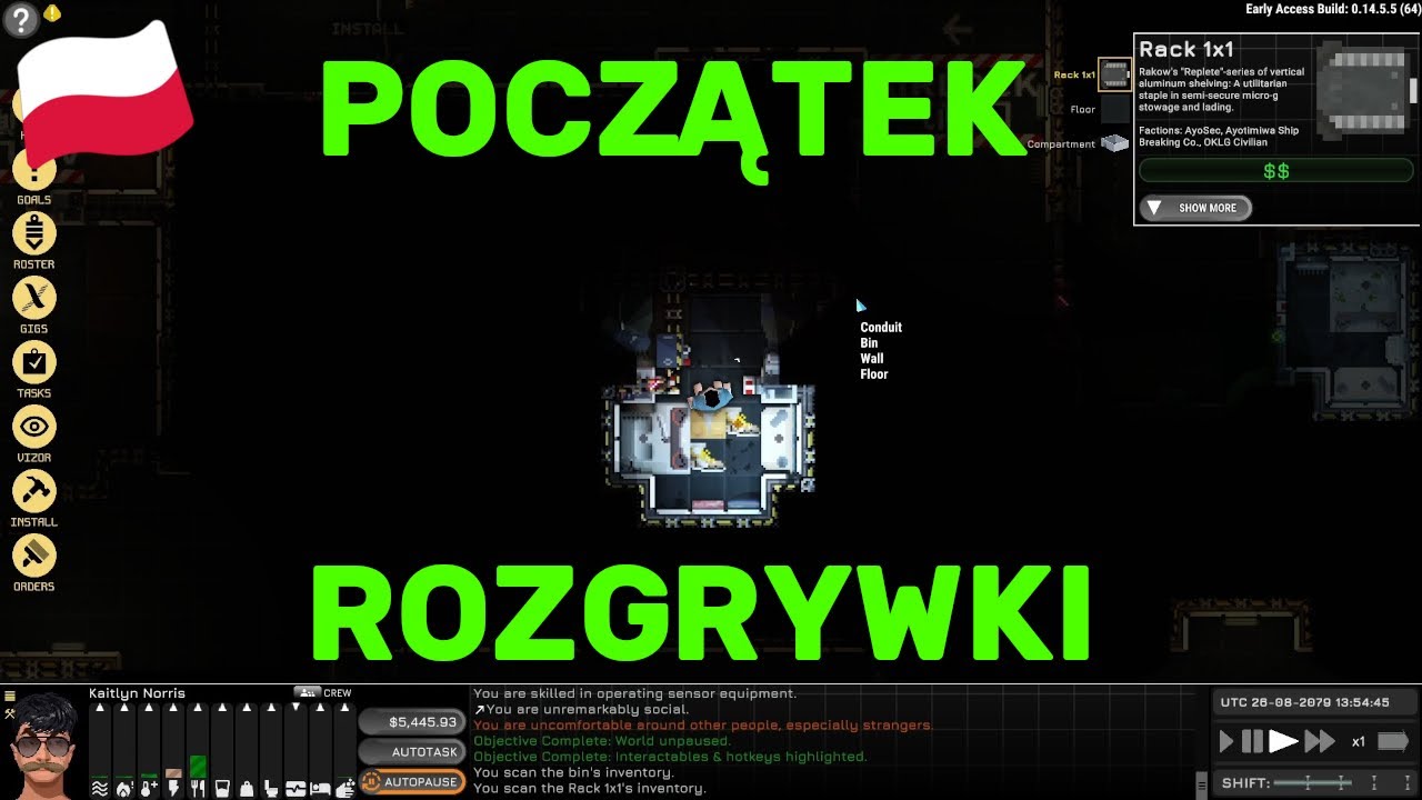 Ostranauts - Podstawy - Początek rozgrywki - PL #4