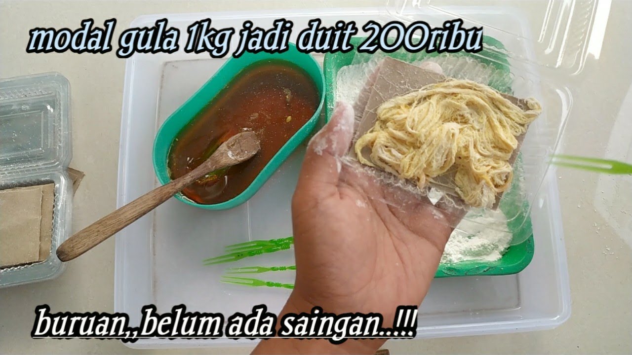 Ide bisnis modal gula 1kg jadi duit 200ribu - buruan belum ada saingan
