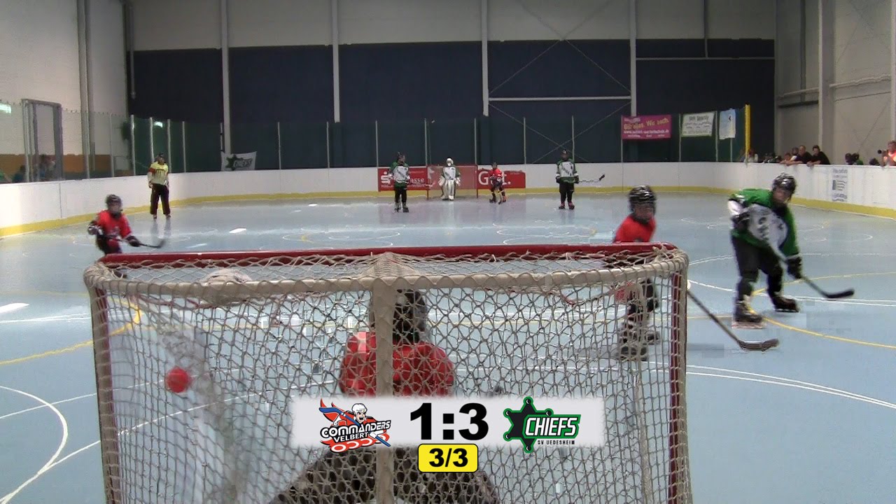 Inlineskatehockey: Commanders Velbert - Uedesheim Chiefs