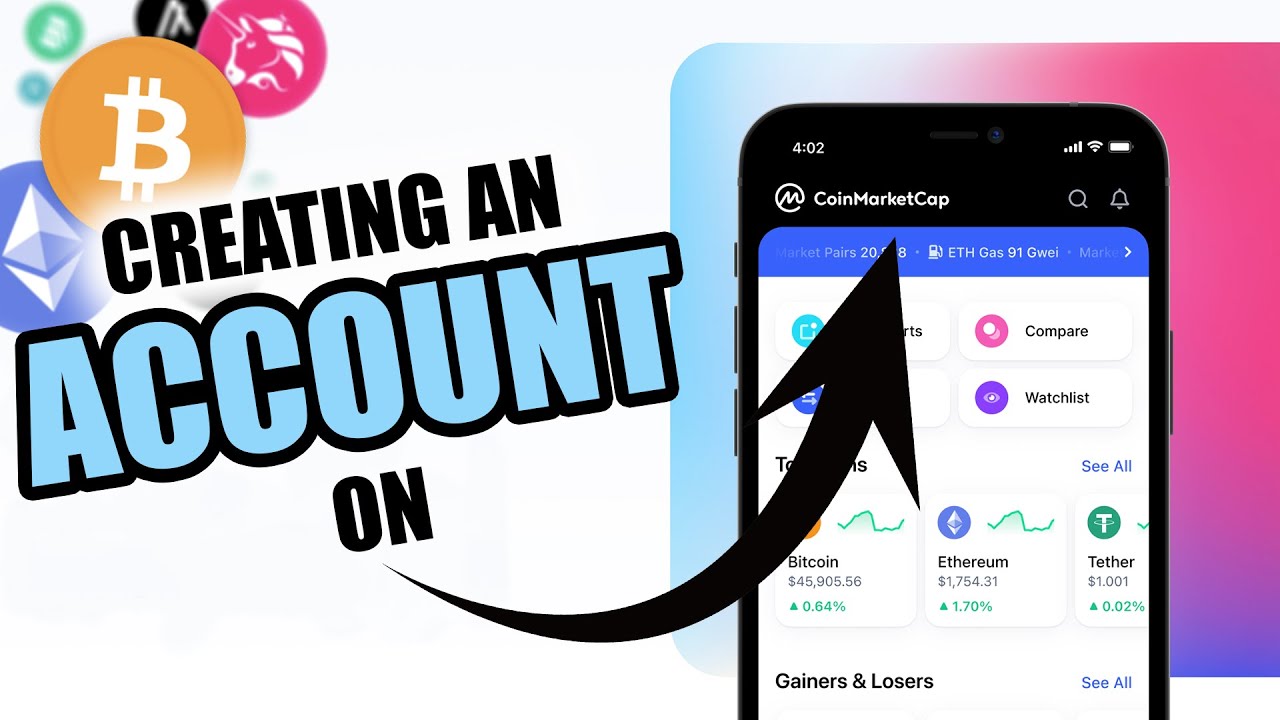 CoinMarketCap | How to create CoinMarketCap account (LESS THAN 1 MINUTE!!) | TUTORIAL