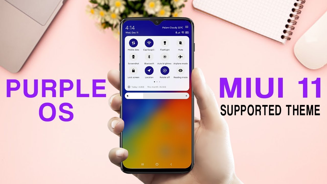 PURPLE OS MIUI 11 Theme | MIUI 11 FULLY SUPPORTED THEME