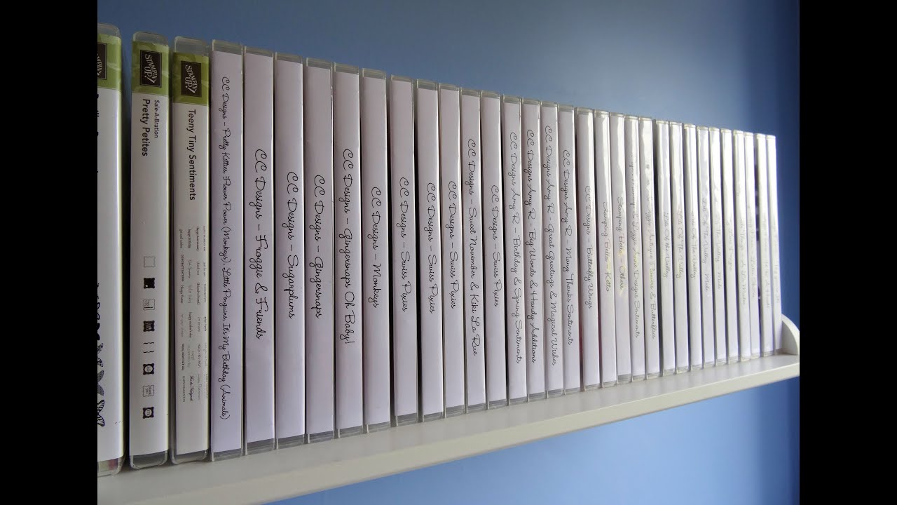 How I Store ... Unmounted Rubber Stamps | The Card Grotto