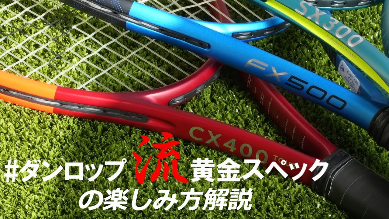 #ダンロップ流黄金スペック 2025年度版～SX300/CX400TOUR/FX500～