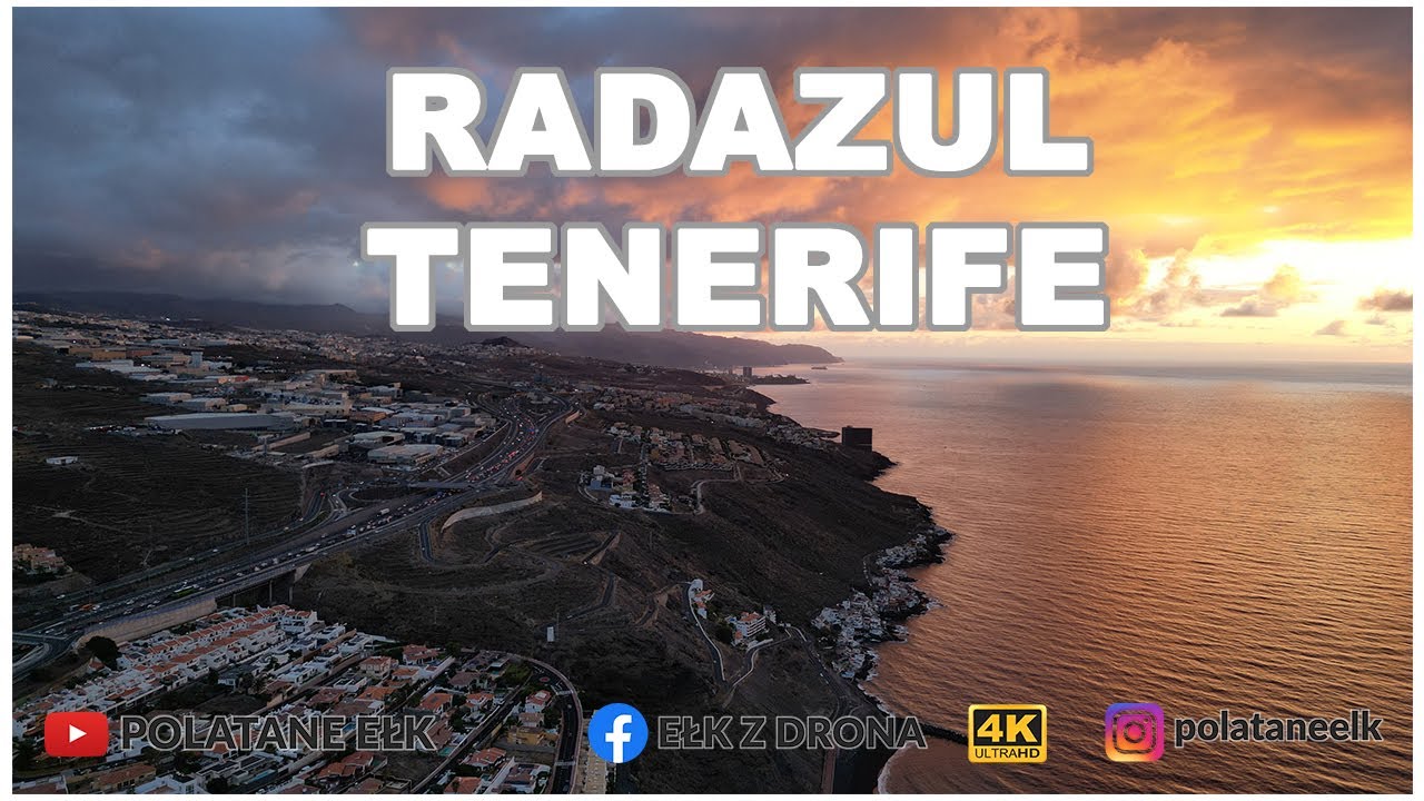 Radazul Santa Cruz de Tenerife drone [4K 60fps]