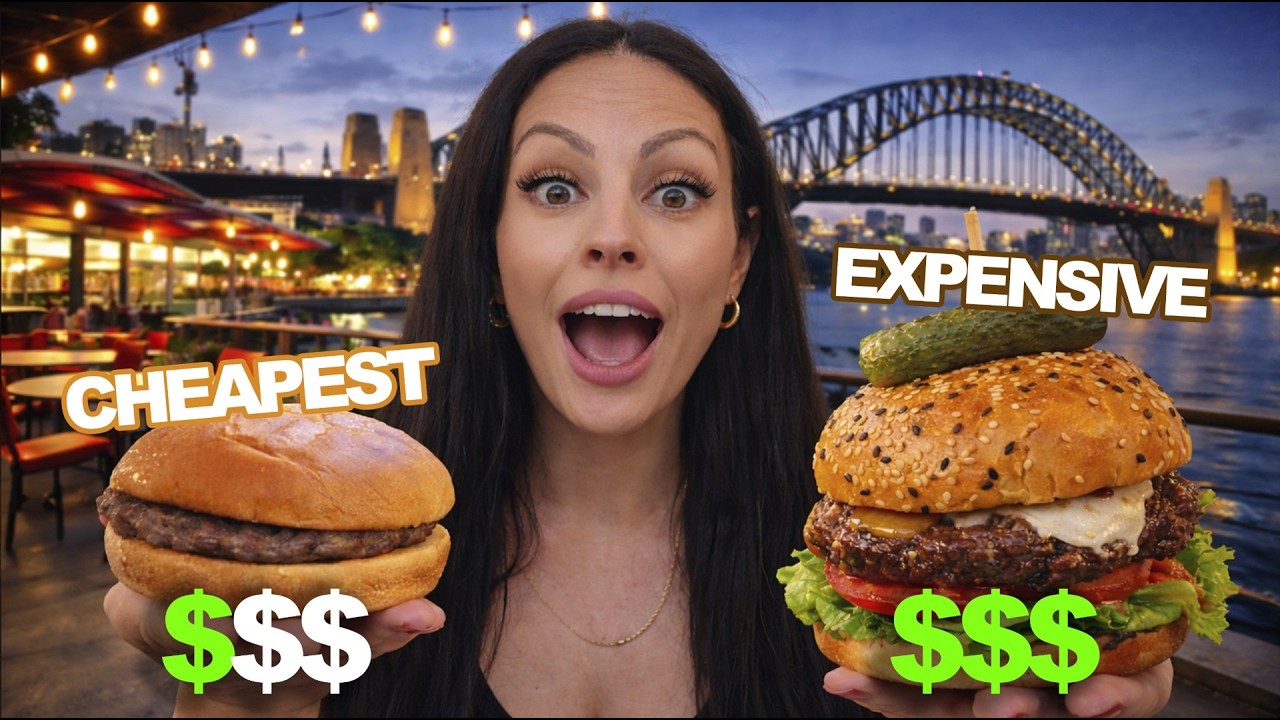 I Tried the Cheapest vs Most Expensive Burger in Sydney