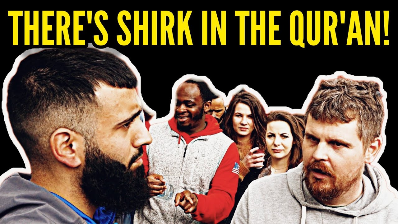 Bob asking Shia & Sunni if Allah commits Shirk in the Qur'an! | Speakers' Corner Debate 