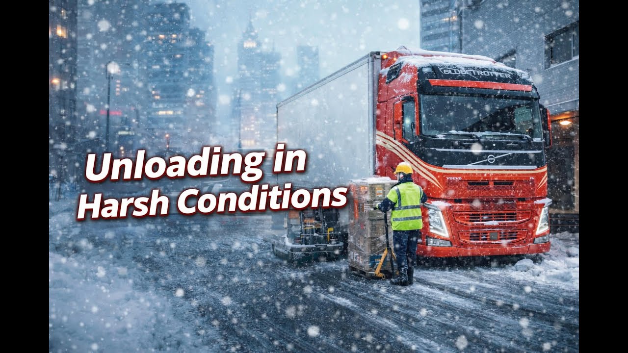 Winter Trucking Is Not What You Think A492