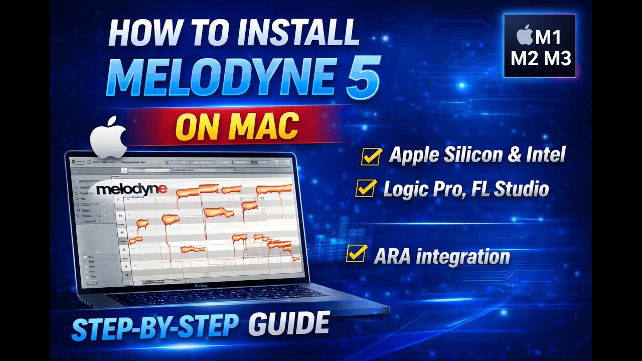 How to Install Melodyne 5 on Mac | Complete Step-by-Step Guide (macOS)
