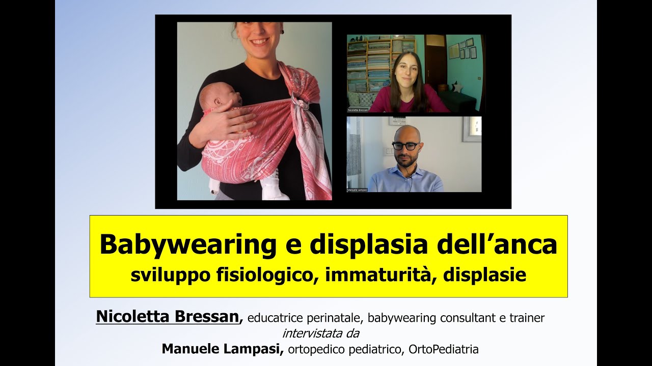 Baby wearing e displasia dell’anca: che aiuto possiamo avere?