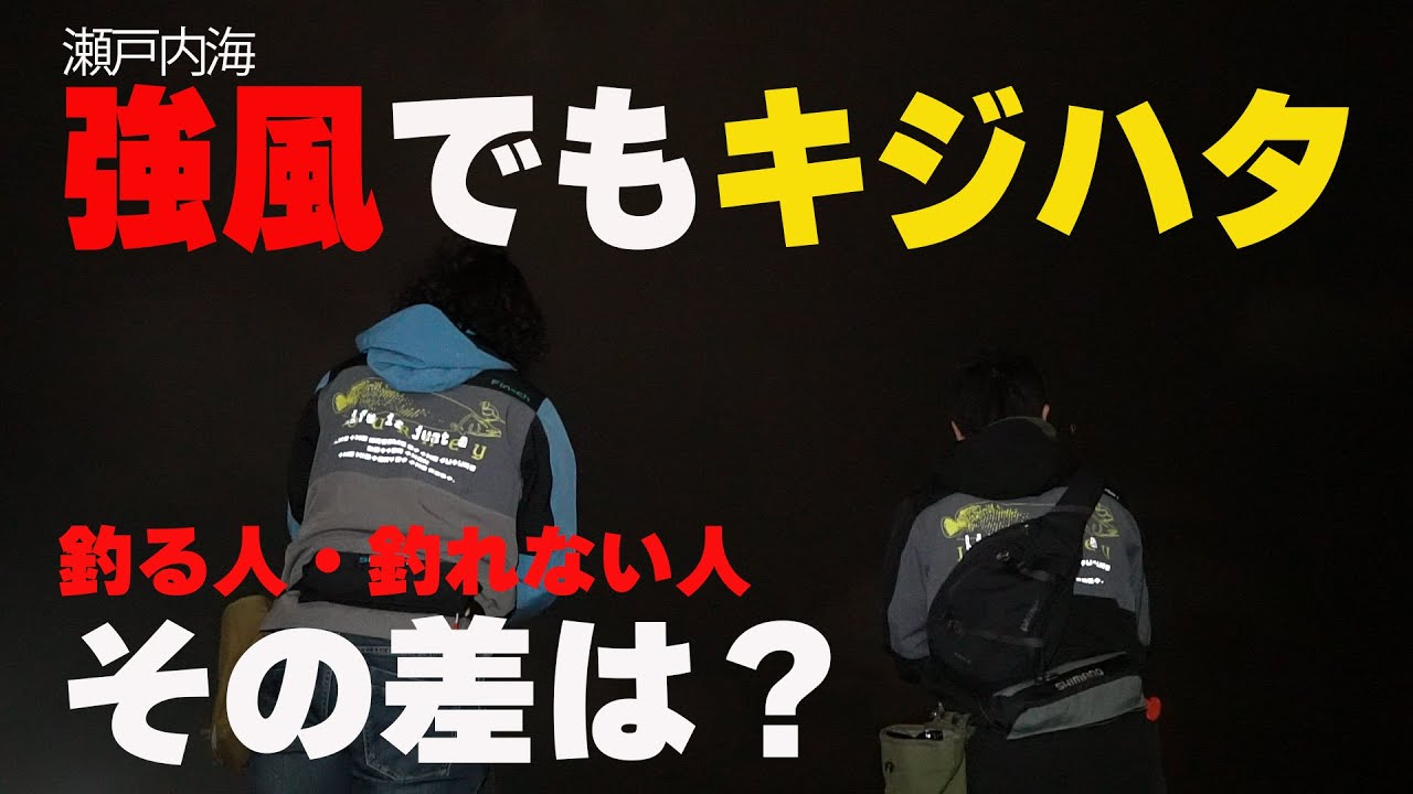 【湾奥アコウ】爆風ってわかってても釣りに行く。こんなところにいるの？【地球遊び340】