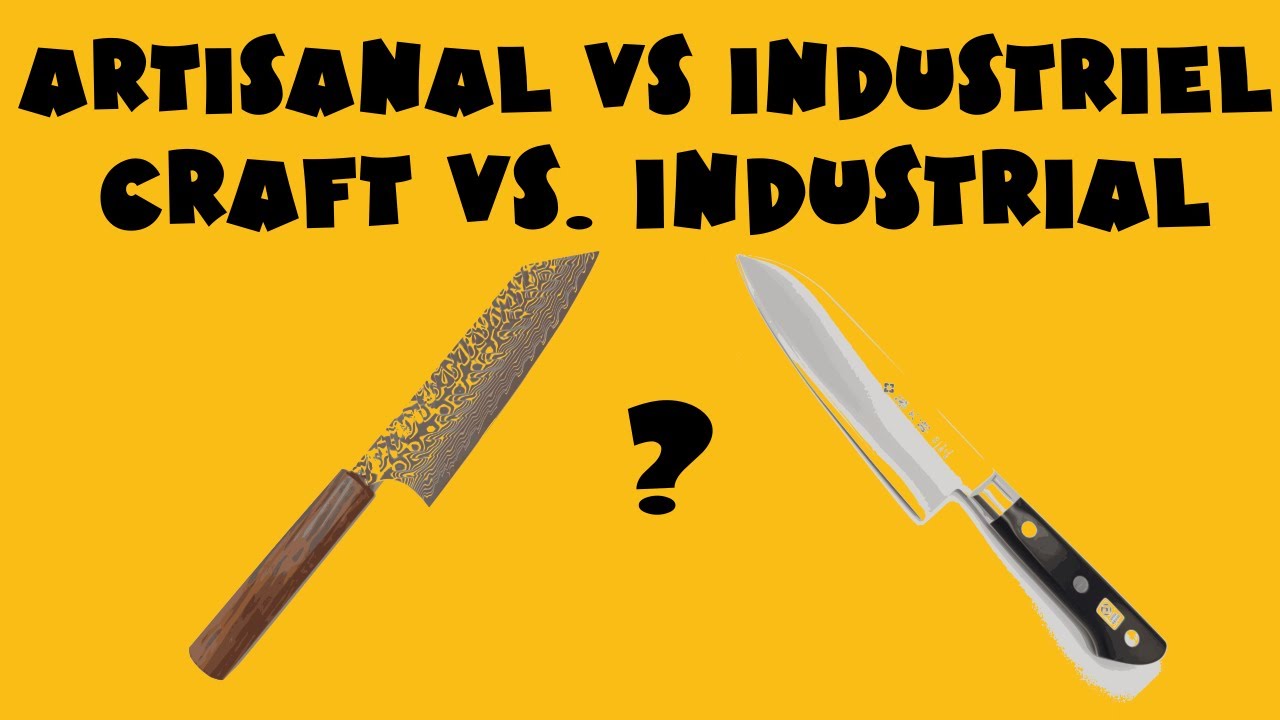 Couteaux japonais artisanaux VS industriels