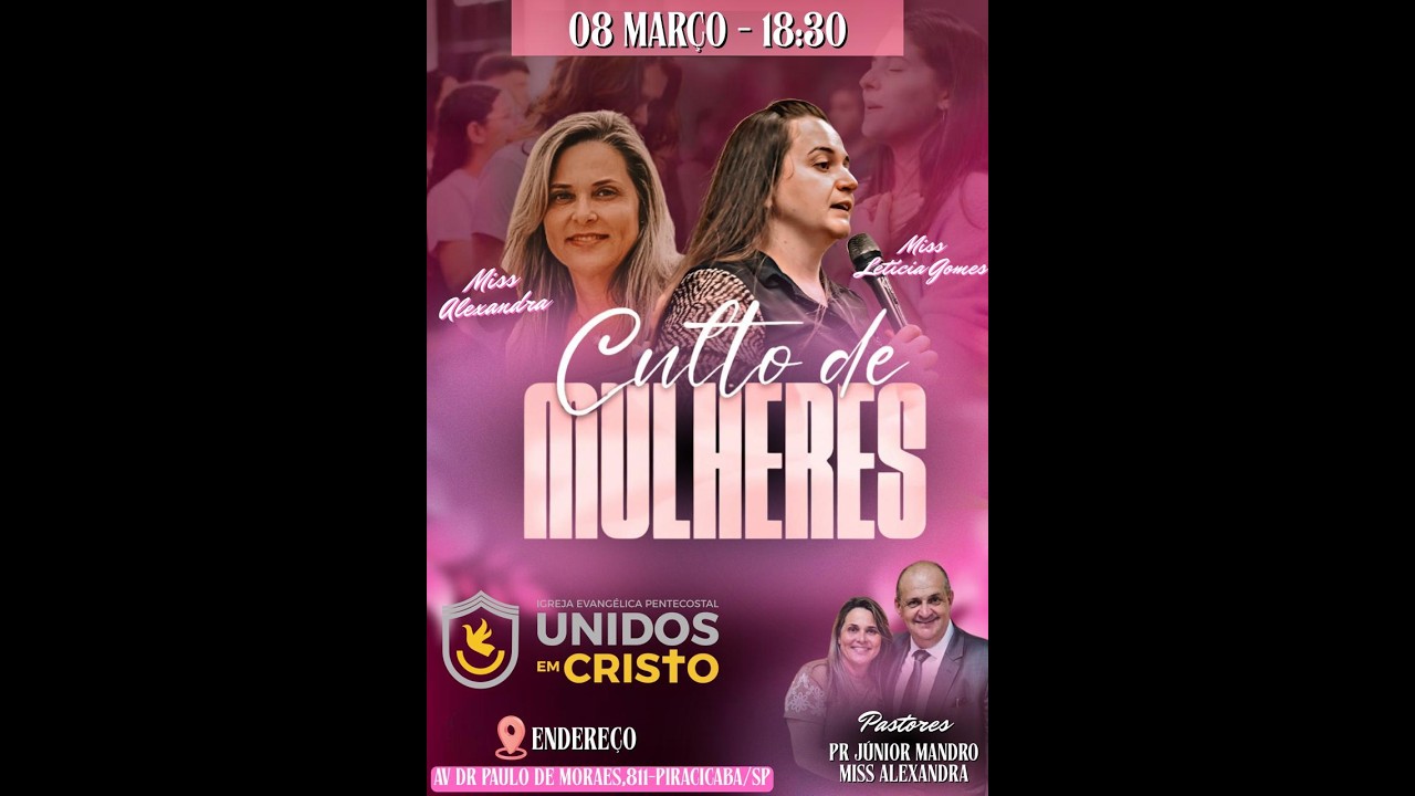 Culto de Mulheres  08/03/2022