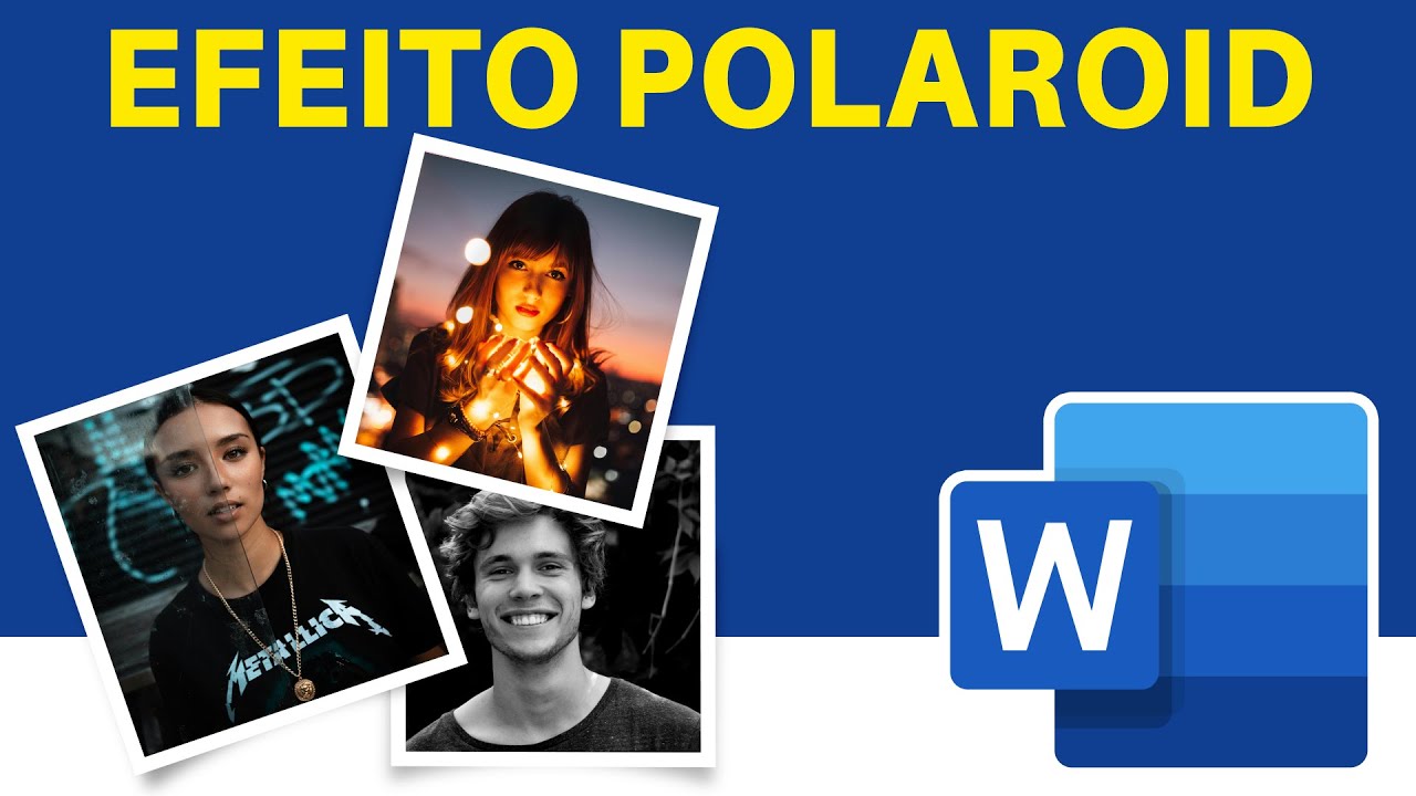 Como Fazer Polaroid no Word - Fácil e Rápido