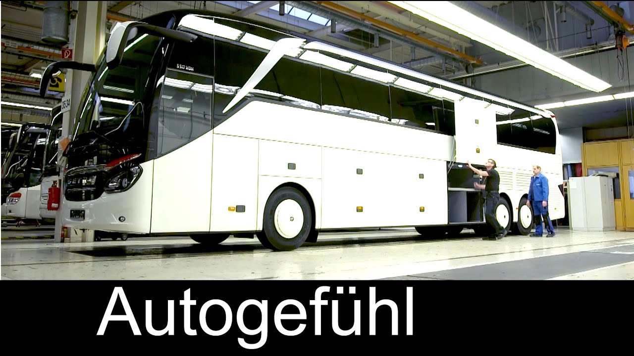 How Daimler/Mercedes busses are built: Setra EvoBus production plant assembly Ulm - Autogefühl