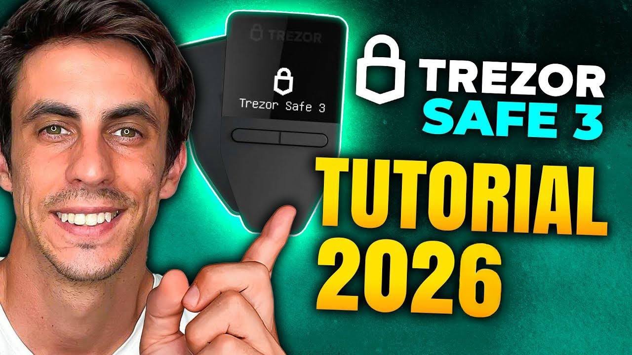 💻 TREZOR SAFE 3 : TUTORIAL COMPLETO, Unboxing, Configuración, Enviar Criptomonedas PASO A PASO