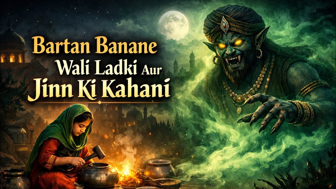 Bartan Banane Wali Ladki Aur Jinn Ki Kahani | Moral Islamic Story | Roohani Story 