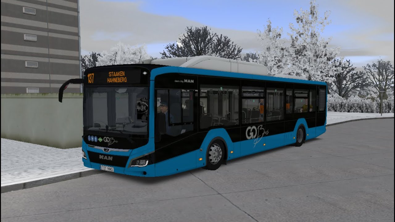 Omsi 2 - Berlin Spandau - Line 137 - Man New Lion's City 12G GoBus