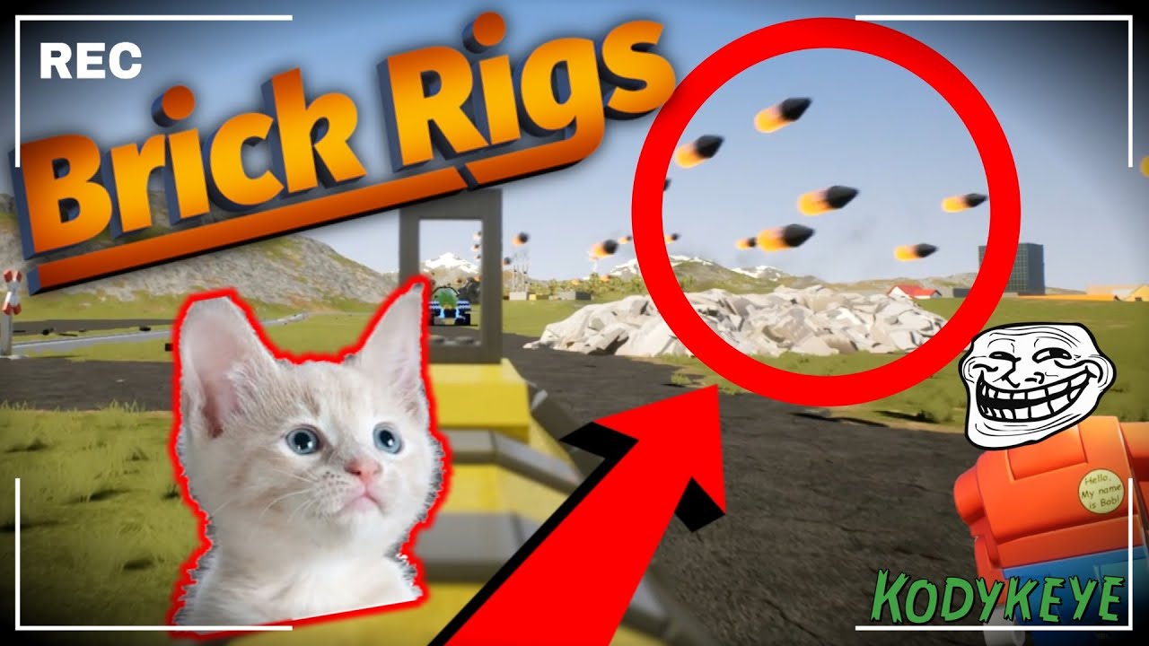 BRICK RIGS SANDBOX | Helicopter CHAOS & WAR | Funny Moments