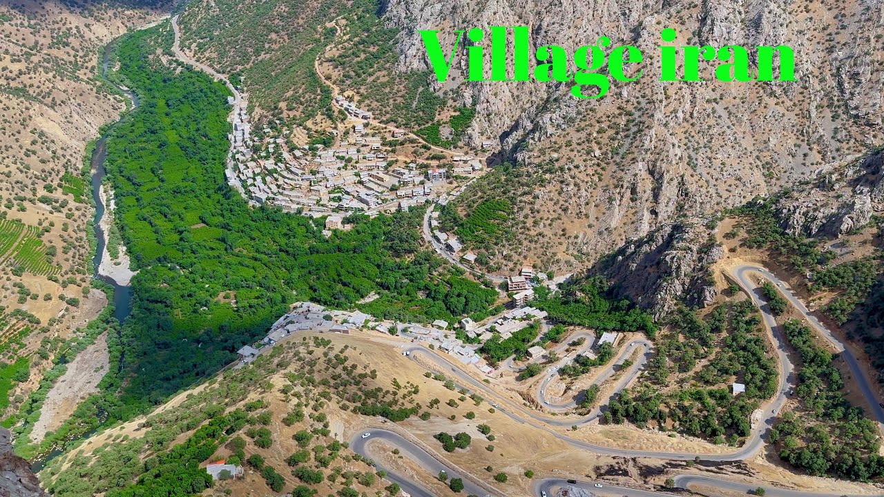 Discover Iran’s Mysterious Stepped Village!Journey to *Bolbar* (God of Waters) in Western Iran