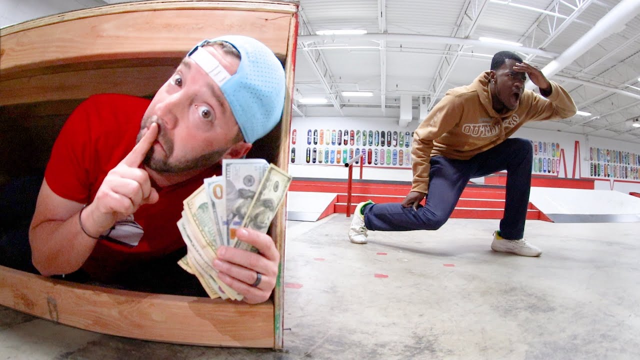 HIDE & SEEK In The Skatepark 5! (Warehouse Wednesday)