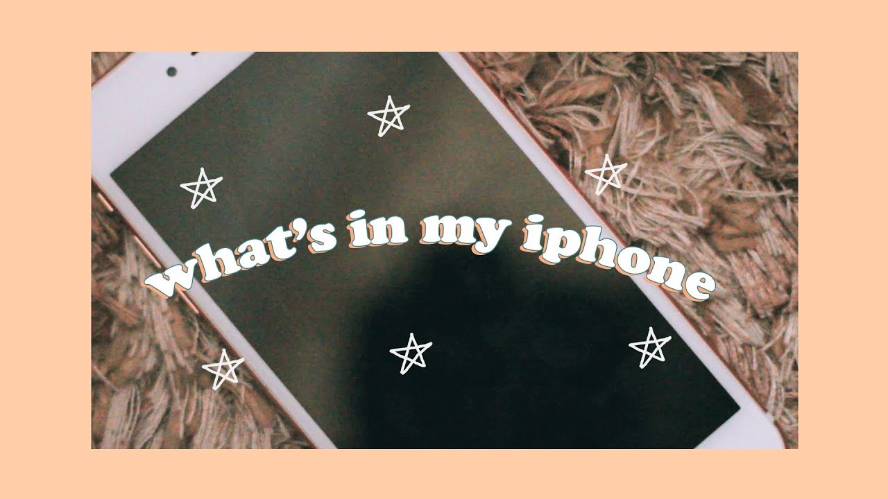 what's on my iphone (2017)
