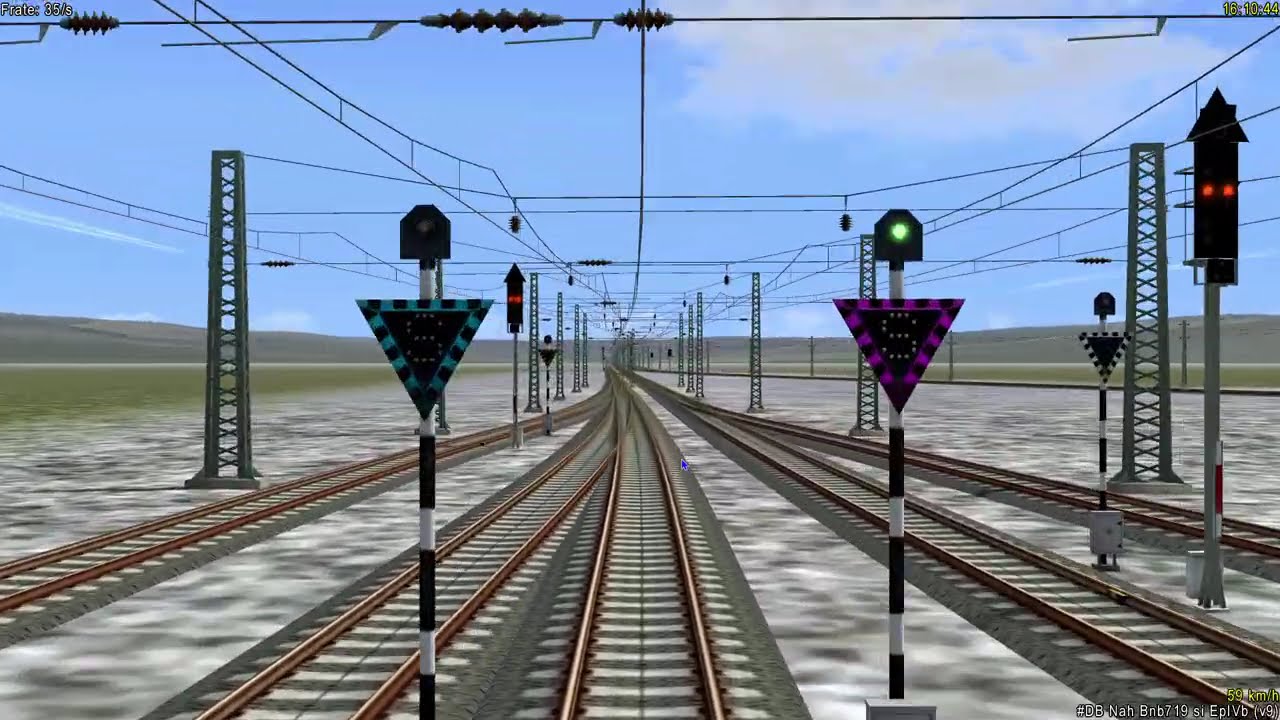 EEP18 Zugfahrt Bahnhof mit Fahrstrassen (Ohne LUA)