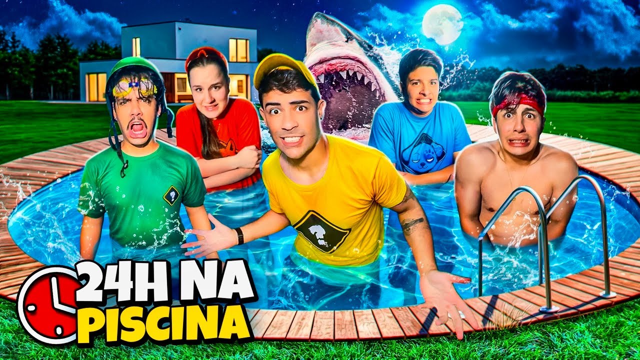 PASSAMOS A NOITE TODA NA PISCINA *Liga Mistério