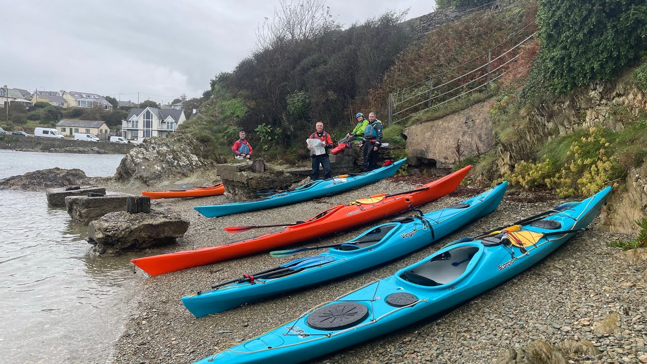 Kayaking from Point Lynas to Cemlyn Bay
