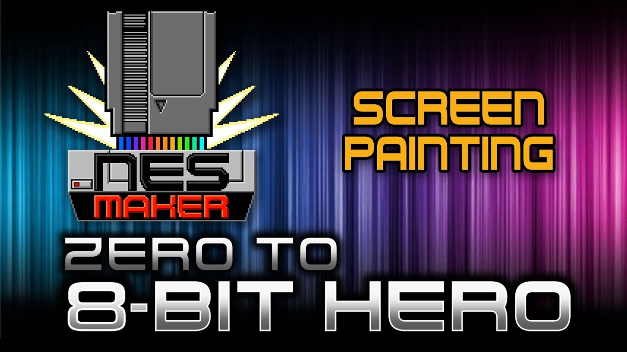 NESmaker - Getting Started, 4: Painting Screens