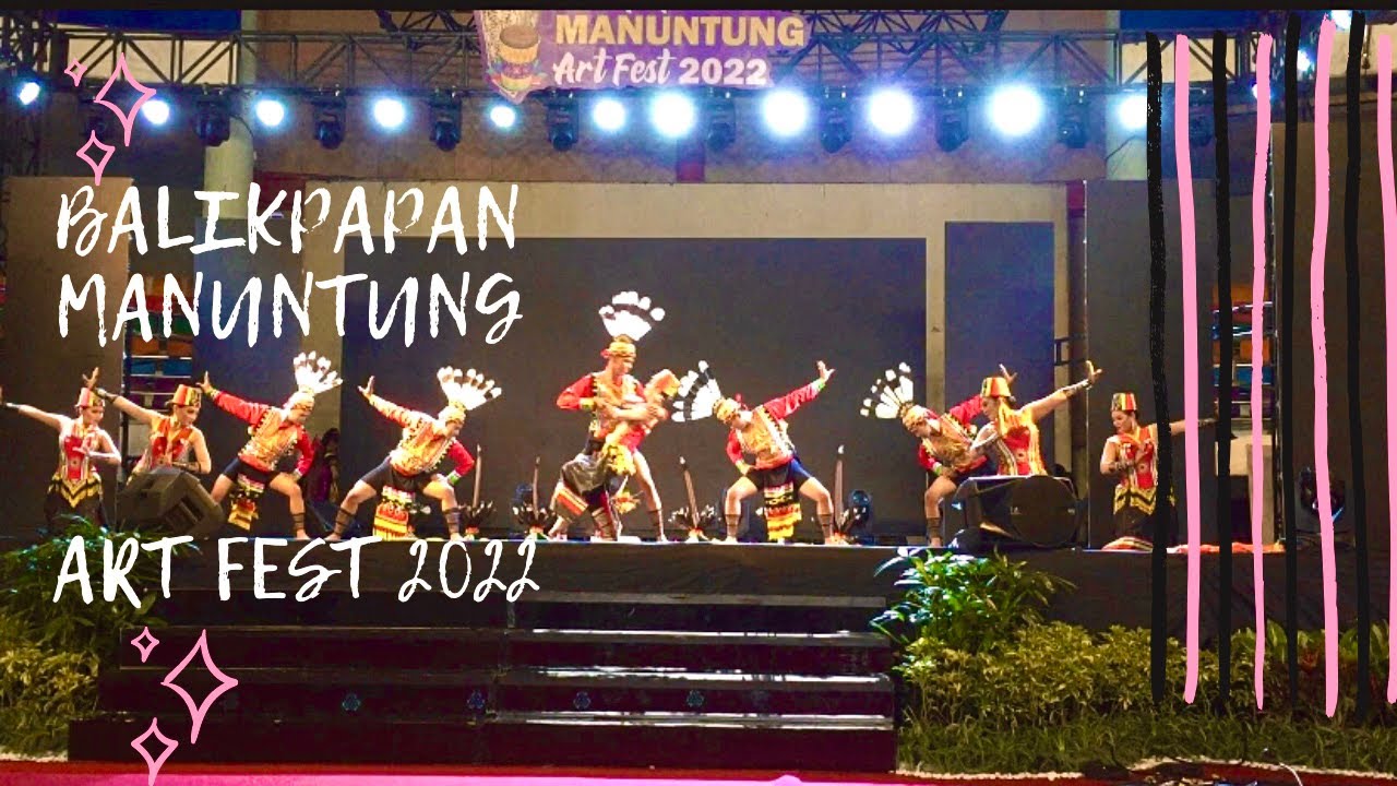 Borneo Etnika juara1 #tarikreasi #tarikreasinusantara Bpn Manuntung Art Fest @Anthony Rakhman