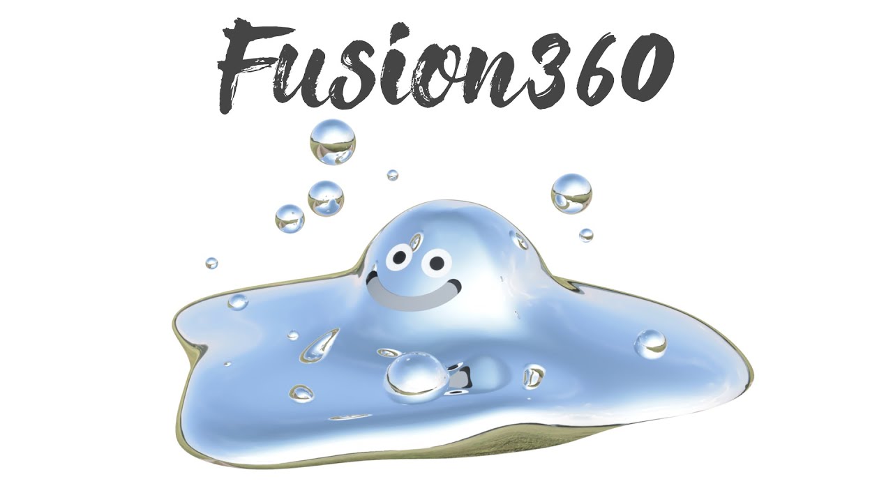 【Fusion360 スカルプトの使い方】ドラクエのはぐれメタルを作ってみた 4K／How to use Fusion 360 Dragon Quest  Hagure metal