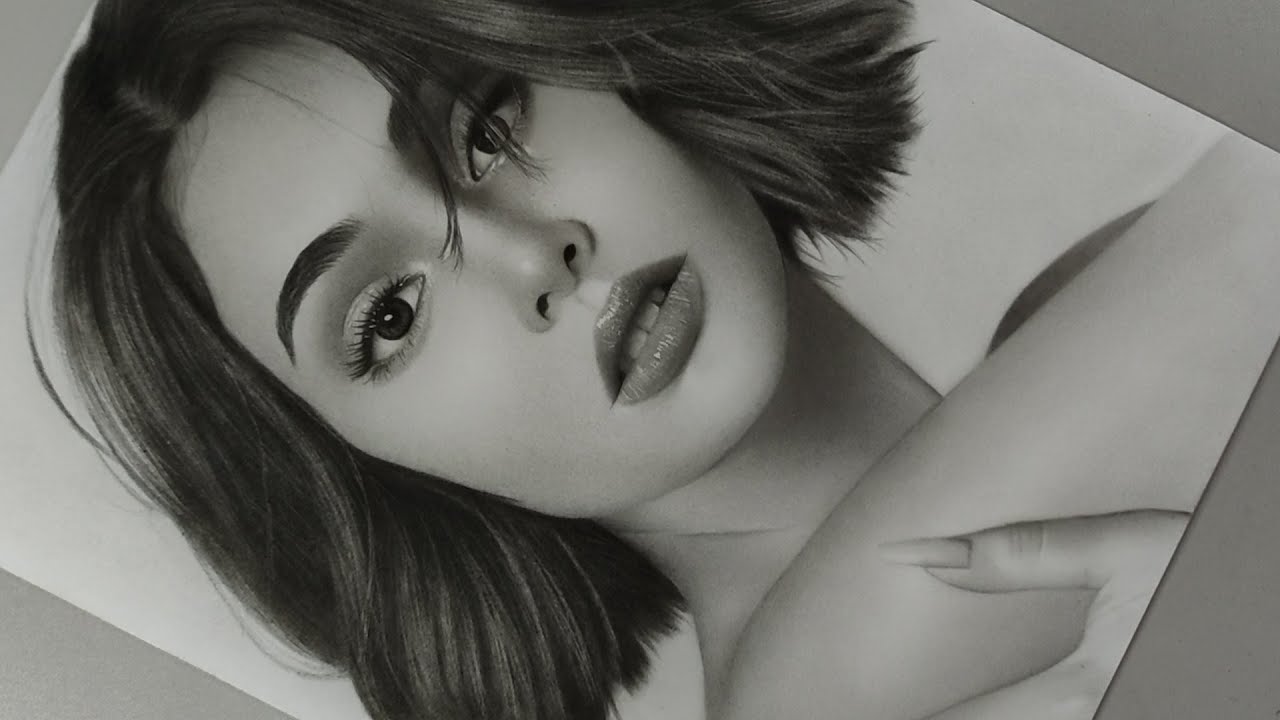 Ivana Alawi | Charcoal and Pencil Drawing