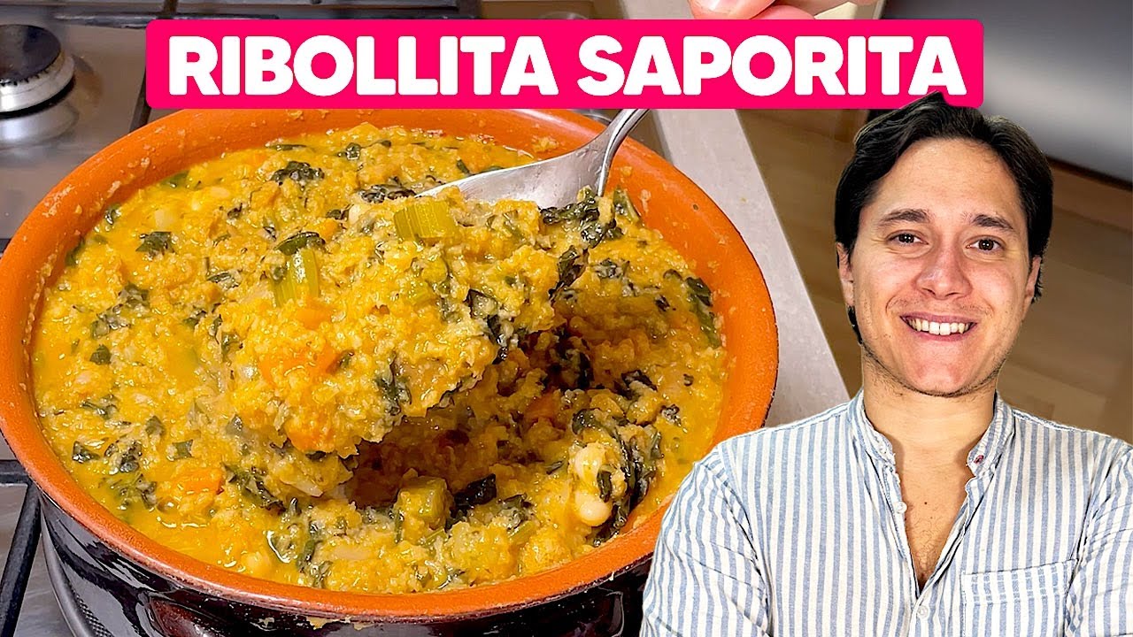 RIBOLLITA toscana: LA RICETTA ORIGINALE di Michele Ghedini 😍 (Come farla perfetta)