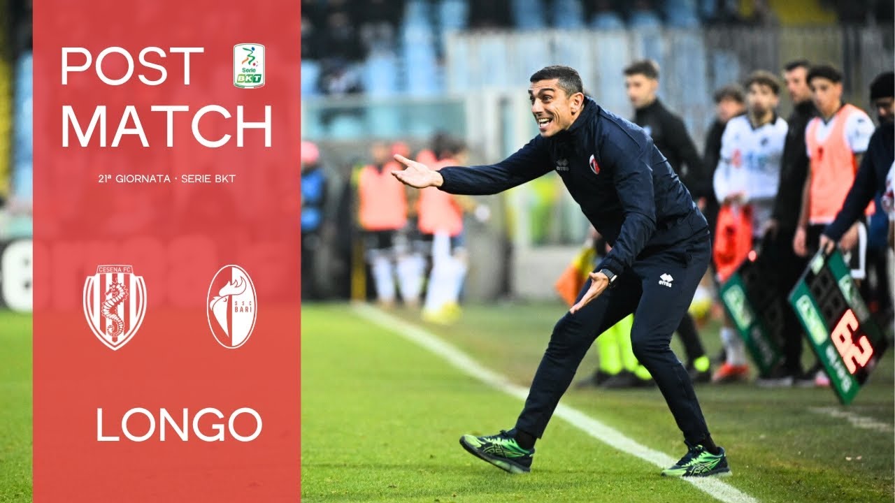 ⚪🔴🎤  Cesena-Bari | 21ª giornata Serie BKT 2025/26 | Post Match di Moreno Longo