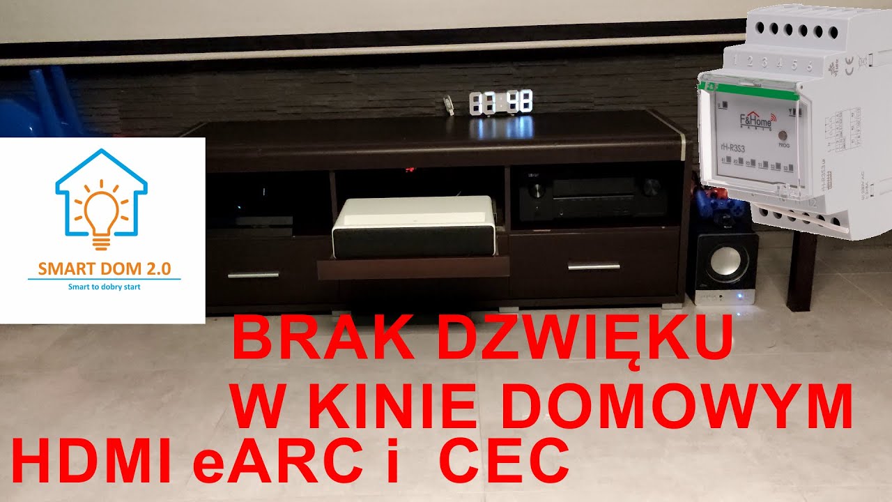 Wkurzający problem BRAKU DŹWIĘKU , rozwiązany to SMART DOM