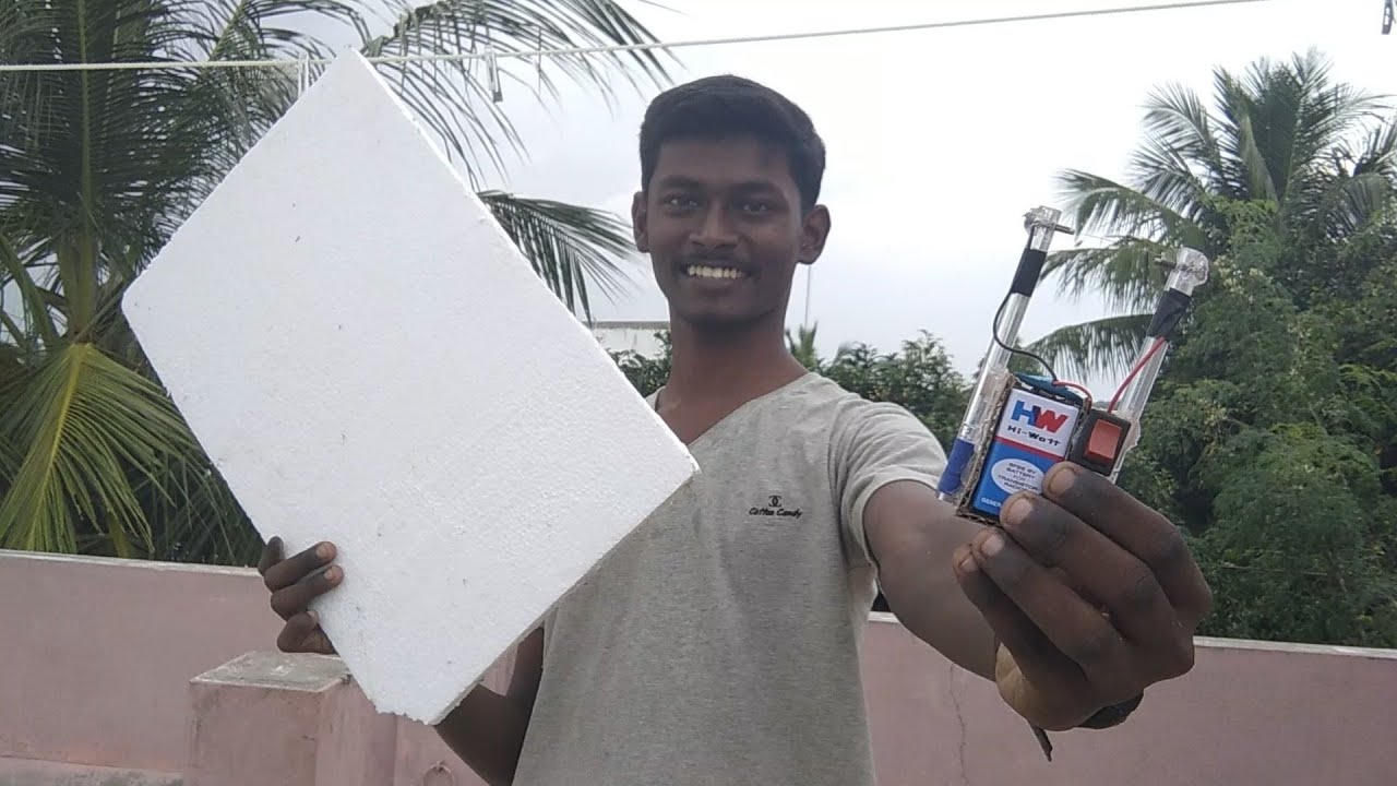 Thermocol Cutter செய்வது எப்படி? | How to make a Thermocol Cutter | Agni Tamil