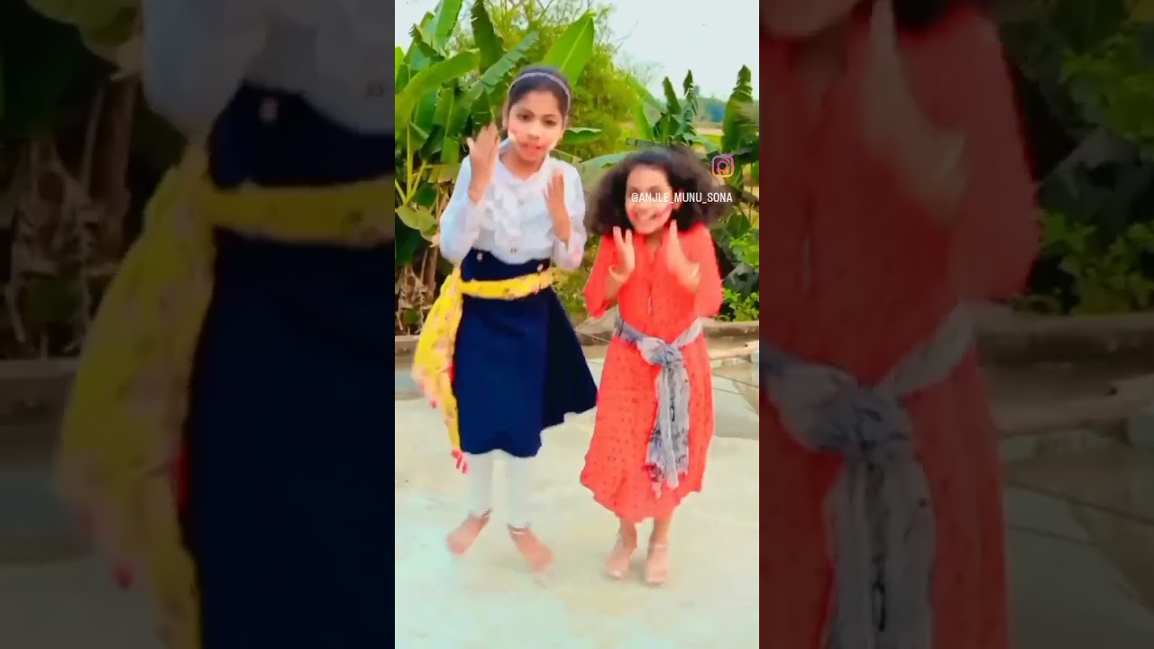 ranga lake khele te #two sisters dance#holi.masti.