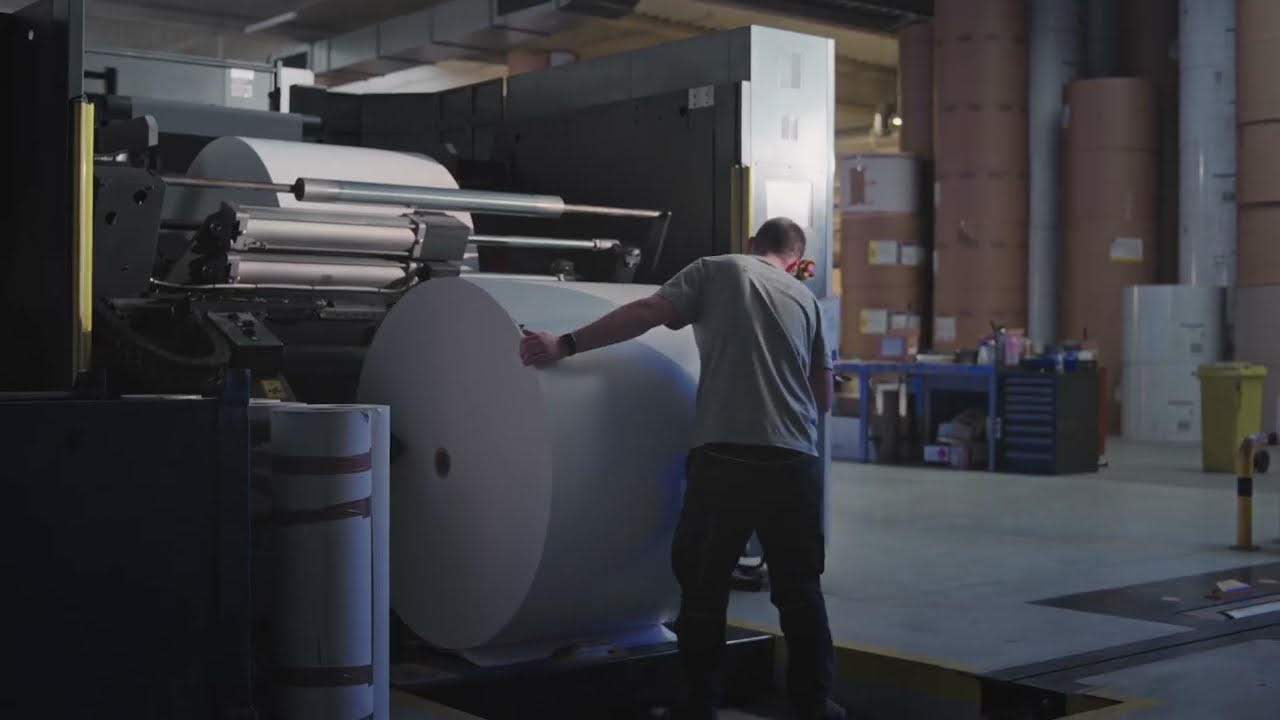 Revolutionize Your Printing: Komori G38 High-Speed UV Web Press