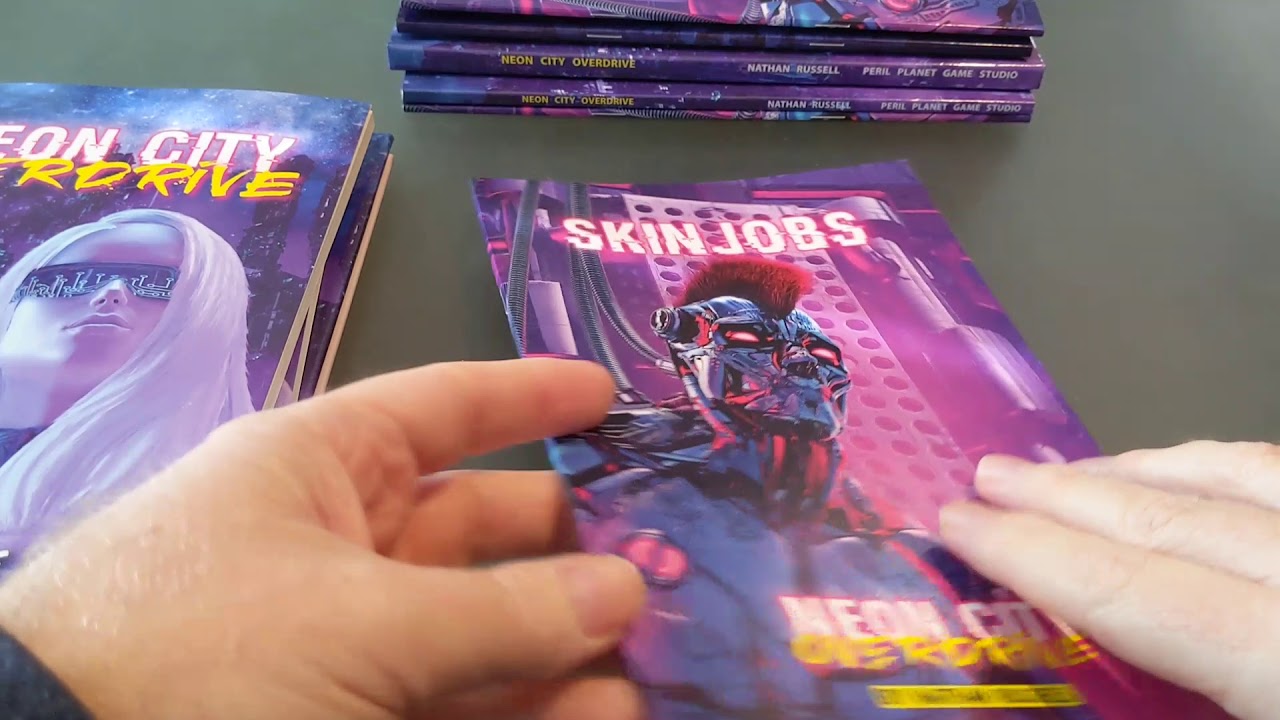 Neon City Overdrive POD book overview