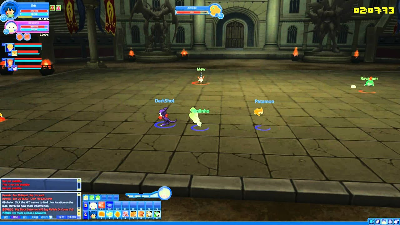 Digimon Masters Online - PVP 4x4 com os amigos!